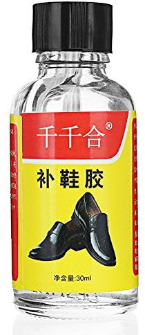 TuToy Schuhreparaturkleber Starker Klebstoff Klarer Weicher Leder Schuhstiefelkleber 30 Ml