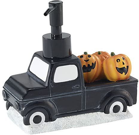 Avanti Linens Seifenspender/Lotion-Pumpe, Gäste-WC-Essentials, gruseliges LKW-Design, Heimdekoration (Halloween-Kollektion)