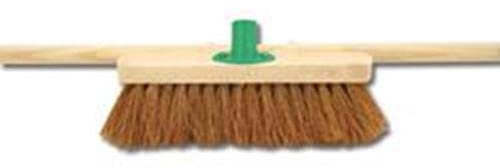 Bentley 24inch Soft Coco Broom with Handle & Bracket Ref SPC/H01BKT/C4+ free finchley refill pen
