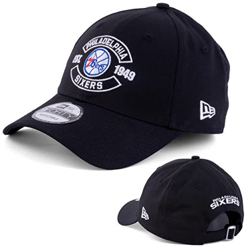 New Era Cap 9FORTY Basecap Herren MLB NBA NFL Limited Edition (Philadelphia 76ers Black)