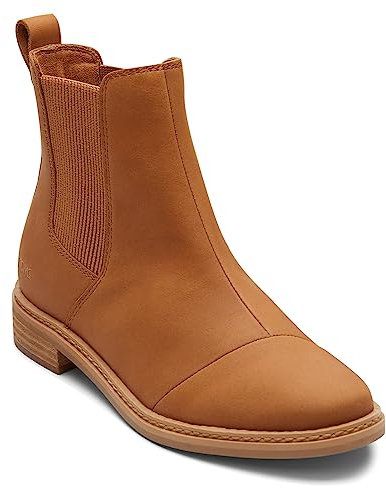 TOMS Damen_Boot_Brown Sugar Leather Wanderstiefel, Braun, 38.5 EU