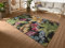 Hanse Home Tropical Flowers In- & Outdoor Teppich – Flachgewebe Aussenteppich, Jungel Blumen Flower Florales Design, ÖKO-TEX Wetterfest & UV-beständig für Balkon, Terrasse, Garten – Bunt, 120x180cm