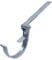 DAPRONA Adjustable Gutter Bracket, Gutter Bracket Silver RG 250 for semi-Circular Gutter, Adjustable in Height and Pitch, high Corrosion Protection