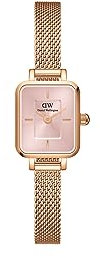 Daniel Wellington Quadro Orologi 15.4x18.2mm Double Plated Stainless Steel (316L) Rose Gold
