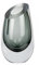 Lambert Vasco Glasvase Graphit, H 28 cm D 16 cm