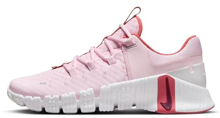 Nike Training Schuhe W Free Metcon 5, Pink Foam/Dark Team Red-Adobe, DV3950-603, 38 EU (7 US)