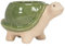Abbott Collection Schildkröten-Pflanzgefäß aus Steingut, klein, 8,9 cm, Grün