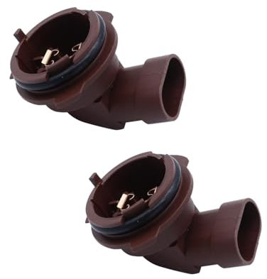 SHLPDFM 2 Stück H7 Lampenfassung Sockelhalter Hauptscheinwerfer Lampenträger Halter für O-pel Astra G 1226084 9118046