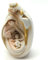 OVUNQUE PROTEGGIMI Sacra Famiglia in Resina Piena, Presepe Dipinto a Mano, Natività Made in Italy, Decorazioni Natalizie per la Tua Casa, Idea Regalo Natale con Confezione Regalo (Modello 725, 8 cm)