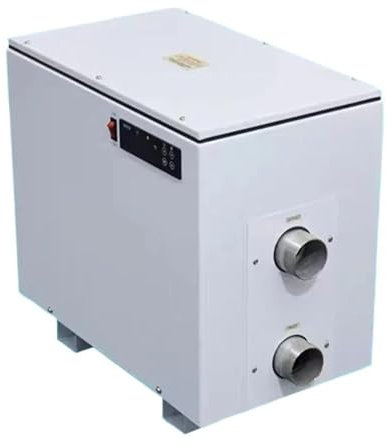 OUHFCASN Equipo de calefacción eléctrica for Piscinas con termostato automático, Bomba de Calor, Sistema de calefacción de Agua de 5,5 a 60 kW Calefacción eficiente(24KW)