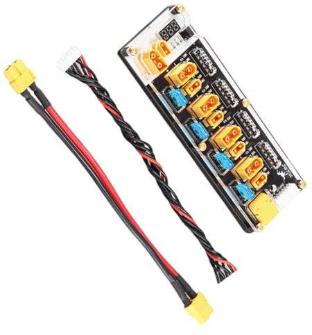4 voies 40 A haute capacité de chargement de batterie XT60 XT30 prises prend en charge les cellules 2-6S pour un chargement sûr et efficace de la batterie