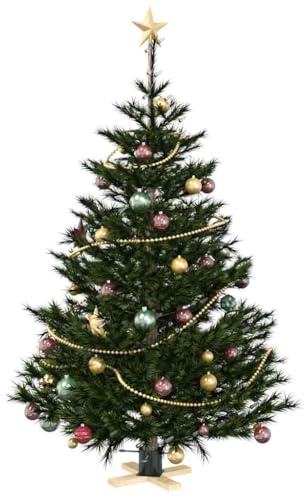 vidaXL Weihnachtsbaumständer Grün 50 x 50 x 16 cm Massives Kiefernholz