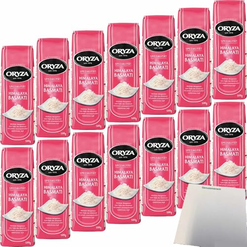 usy Bundle für Oryza Himalaya Basmati Lose 14er Pack (14x500g Packung) + usy Block