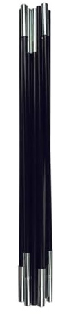 TentSpares - Vango Iris 500 Tent 2015-2022, Red Coded Fibreglass Front/Rear Poles, Durable Tent Poles Replacement for Camping