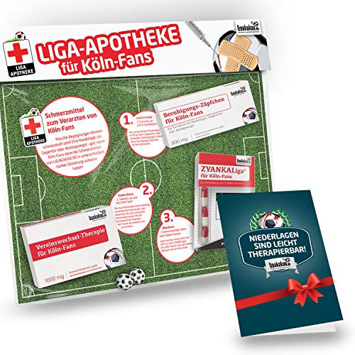 Alles für Köln-Fans by Ligakakao.de Köln Mütze ist jetzt die Liga-APOTHEKE für FC Strickmütze rot-weiß Logo Emblem Männer-Größe