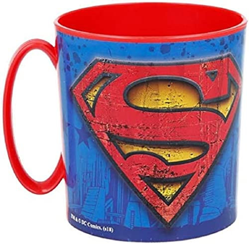 ALMACENESADAN 2113; Superman Mikrowellengeeignet; 350 ml; nicht spülmaschinenfest; Produkt aus wiederverwendbarem Kunststoff; BPA-frei