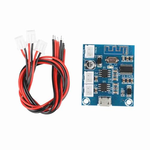 Fafeicy mini 4.2 modulo scheda amplificatore di potenza Bluetooth stereo, 5W + 5W con ricarica altoparlante modificato fai te