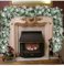 OISE ART STORE Trade Shop - Ghirlanda Natalizia Innevata Albero Natale Decorazioni Natalizie 270cm 200 Punte