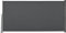 Outsunny Store latéral Brise-Vue paravent rétractable dim. 3L x 1,6H m métal Polyester imperméable Anti-UV Haute densité 180 g/m² Gris