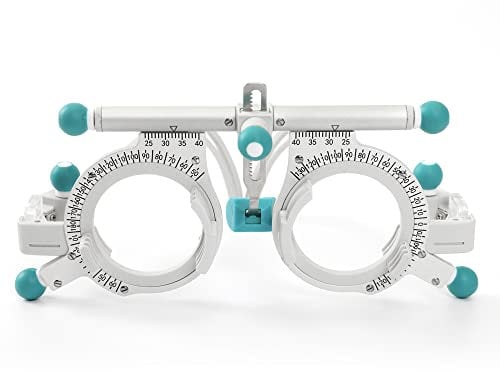 Aist Optics Adjustable Trial Lens Frame Optometric Universal Optical Trial Frame, 50g Ultralight Optometry Test Lens Titanium Optical Test Eyepiece, AS SHOW, AS SHOW