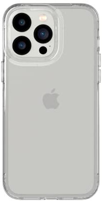 tech21 iPhone 14 Pro Max Evo Clear – Scratch-Resistant, Shock-Absorbing Clear Phone Case with 12ft Multi-Drop Protection