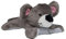 Minifeet Schmoozies Maus - 2in1 Plüschtier & Displayreiniger mit Unterseite aus Mikrofaser - kuschelig weich - Geschenk für Baby Kinder Freunde Schulstart Einschulung | Höhe: 7,5 cm