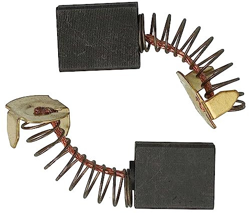 vhbw 2x Kohlebürste 16 x 13 x 6,5mm kompatibel mit Einhell RT-SM 305 L, RT-TS 1725 U, TKS 17/250 L Kappsäge, Gehrungssäge