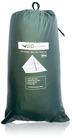 DD Superlight Pyramid Mesh Tent Family Size - XL Innen-Zelt 4 Personen Rahmenlos, extra leicht