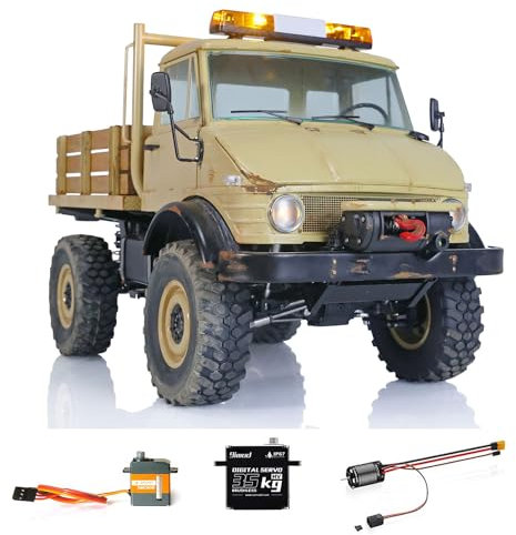 Toucan RC Hobby 4x4 RC Geländewagen LESU 1/10 RAVE-UM406 Ferngesteuerter Kletterwagen-Modus