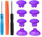 TOMSIN Thumbsticks Ersatz für PlayStation 5 Edge Wireless Controller, 8-in-1 Joysticks-Reparatur-Set, kompatibel mit PS5-Controller, für PS4, Xbox One, Xbox Serie X/s (lila)