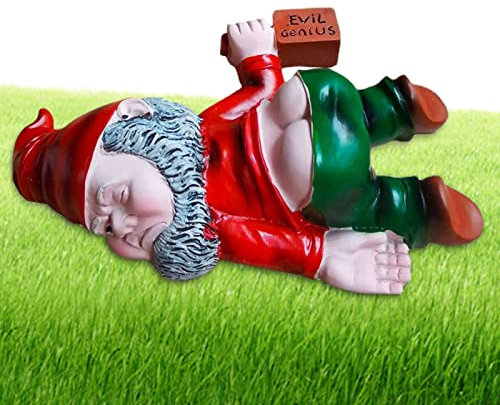 Anloximt Betrunkener,Kreative -Dekorationen für den Garten - Lustige betrunkene -Gartenkunst im Freien für den Herbst, Winter, Gartendekoration, Außenstatue für Weihnachtsterrasse
