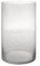RAMSJÖ Large Grey Striped Glass vase/Lantern