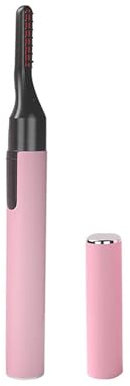 Heated Eyelash Curler Electric Eyelash Curler, Double Heating Wires, Wand-Shaped Tip, Temperature Sensor, Fast Heat Curled Lasting for Eye Beauty Makeup