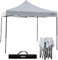 Zendea - Gazebo Esterno Resistente 3x3 Pieghevole Impermeabile con Struttura in Acciaio e Tetto Anti-UV, Gazebo Pop-up da Giardino per Terrazza, Spiaggia, Feste e Mercatini