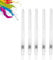 5 Stück Multifunctional Fillable Touch Up Paint Pen Brush, Ausbesserungsstift, Nachfüllbarer Lackstift zum Ausbessern, Farbe Lackkratzer Pinselstifte, Lack Reparatur Stift für Wände, Möbel
