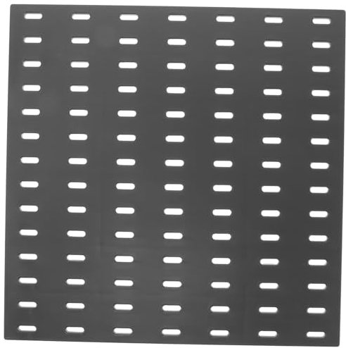 GARVALON Panneau Perforé Rack Décor Grand Panneau Perforé Garage Panneau Perforé Outil Organisateur Panneau Mural Panneau Perforé Garage Mur Organisateur Bureau Panneau Perforé