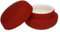 rituali domestici - Rote Kerze mit Keramikdeckel, 8 x 8 cm, Tiefe 5,3 cm, Kollektion Sofficeluce