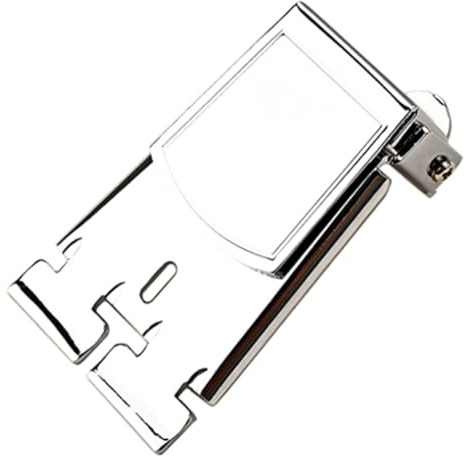 Metall Saitenhalter für Banjo, 5-saitig, Silber, Ha154 | Banjo Metallteil für Gitarren, Zubehör für Banjo Liebhaber, Einfach zu Verwenden