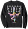 Ein YOGA-LAMA posiert mit positiven Zen-Vibes Sweatshirt