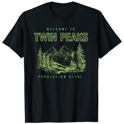 Twin Peaks Souvenir Welcome to Twin Peaks TV Show T-Shirt