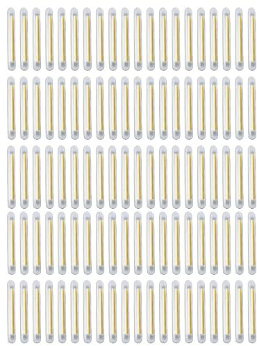 100 Stück Angelschwimmer, Leuchtstab, fluoreszierender Leuchtstab, leuchtend, zum Angeln