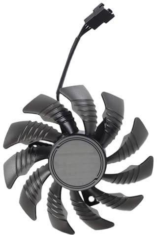 4pin DC12V GPU Fan PLD08010S12HH For RTX3050 3060 GAMING Graphics Cards Cooling Radiator Efficient Airflows Gaming PC Cooling