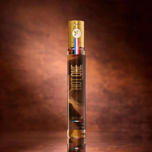 adopt HOT ONE, 30 ml Eau de Parfum Unisex | Würziger Unisex Duft mit Kardamom, Honig & Kakao - Warmes Holz Parfum - Sinnlich & Langanhaltend - Geschenk für Männer & Frauen