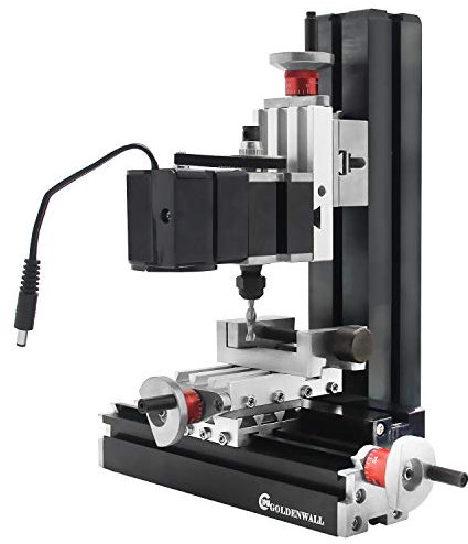 TZ20002MR Mini DIY Machine 60W Metal Mini Rotating Lathe 60W 12000rpm Big Power mini lathe for students DIY Works best gift for Chrildren's Gift