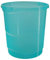 Esselte Papelera de 14L Apilable de Plástico, Contenedor para Basura y Reciclaje, Casa y Oficina, Diseño en Relieve, Gama Colour'Breeze, Azul, 626289
