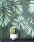 NEWROOM Tapete Modern Dschungel Palmen grün Vliestapete blau Vlies moderne Mustertapete Tapete Blumentapete Wallpaper Floral inkl. Tapezier Ratgeber