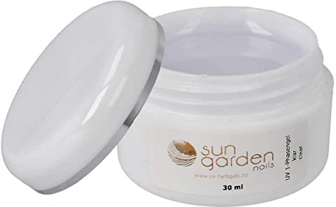 Gel UV 1 phase 30 ml – Transparent – All in One Gel – 3-1 UV pour fond de teint, construction et scellage.