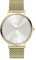 Liebeskind Berlin Damen Analog Quarz Uhr mit Edelstahl Armband LT-0249-MQ, Ip Gold-Silber