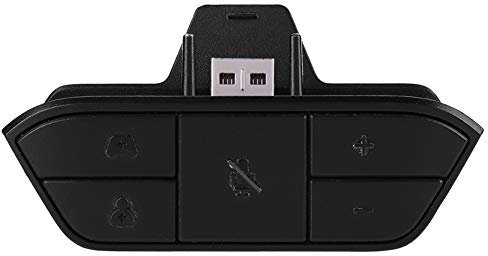 Adaptateur de Casque de Jeu stéréo Convertisseur de Casque Anti-poussière pour Manette One avec contrôle de Jeu et synchronisation du Son stéréo