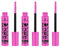 Essence I LOVE EXTREME Crazy Volume Mascara – Nero, Effetto Volume Estremo, Allungante e Curvante – Formula Vegan, Senza Microplastiche – Confezione da 3 (3x12ml)